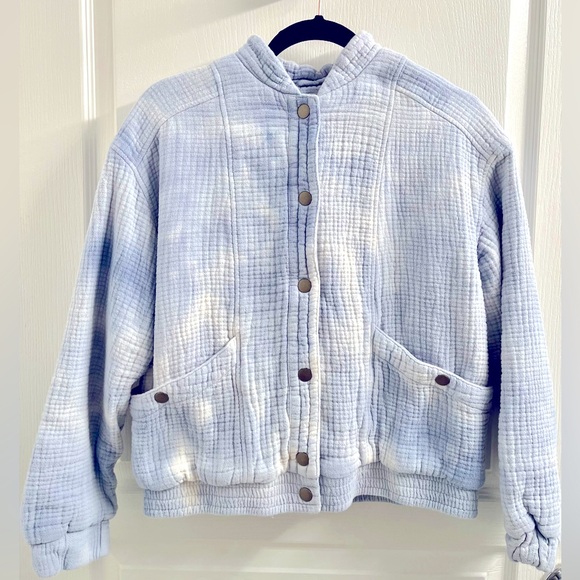 Universal Thread Tie Dye Cotton Bomber Jacket Size S - Picture 3 of 10